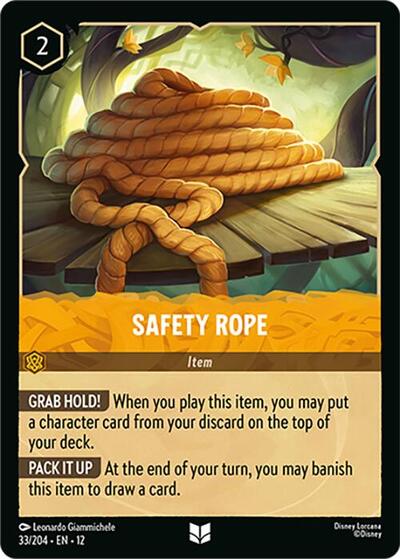 Safety Rope #33 Wilds Unknown