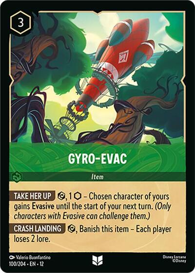 Gyro-Evac #100 Wilds Unknown