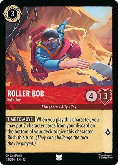 Roller Bob - Sid's Toy #113 Wilds Unknown