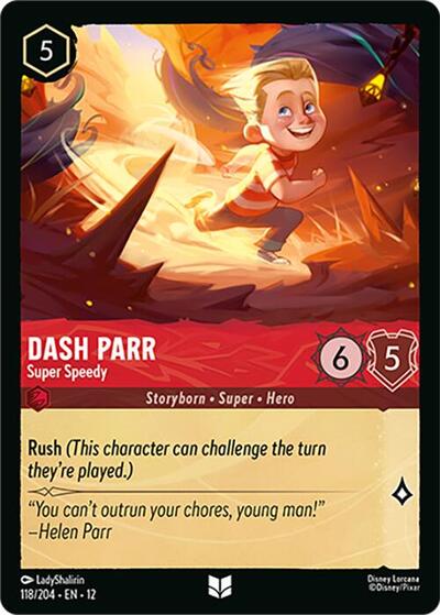Dash Parr - Super Speedy #118 Wilds Unknown
