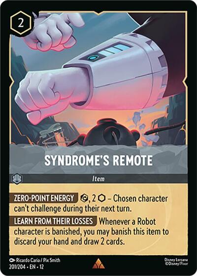 Syndrome's Remote #201 Wilds Unknown