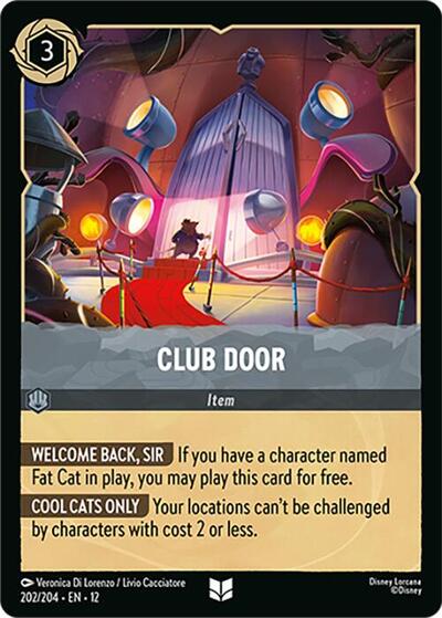 Club Door #202 Wilds Unknown