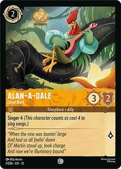 Alan-a-Dale - Loyal Bard #7 Wilds Unknown