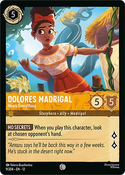 Dolores Madrigal - Hears Everything #9 Wilds Unknown