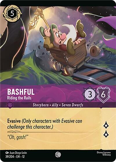 Bashful - Riding the Rails (Foil) #39 Wilds Unknown