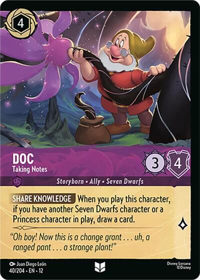 Doc - Taking Notes (Foil) #40 Wilds Unknown