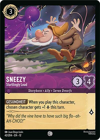 Sneezy - Startlingly Loud #42 Wilds Unknown
