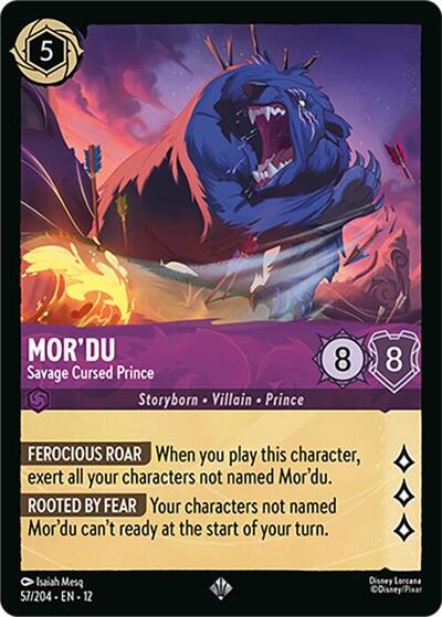 Mor'du - Savage Cursed Prince #57 Wilds Unknown