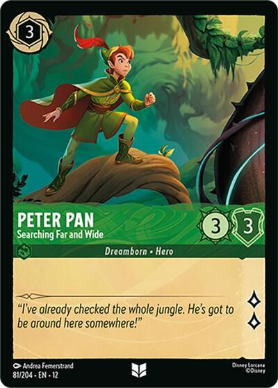 Peter Pan - Searching Far and Wide #81 Wilds Unknown