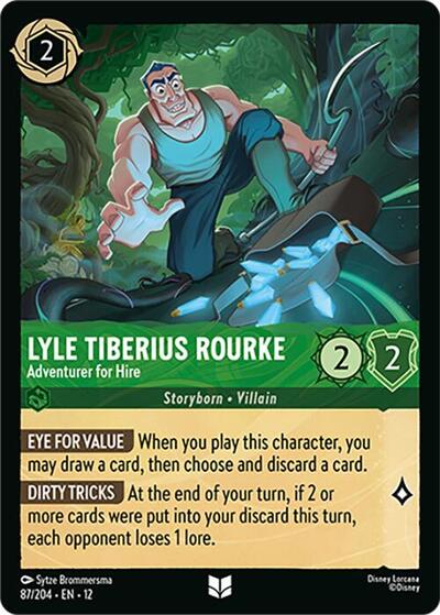 Lyle Tiberius Rourke - Adventurer for Hire #87 Wilds Unknown