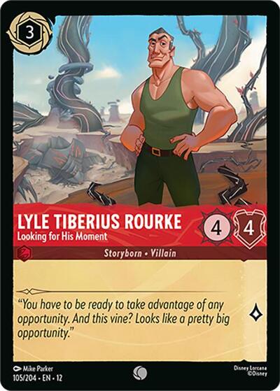 Lyle Tiberius Rourke - Looking for His Moment #105 Wilds Unknown