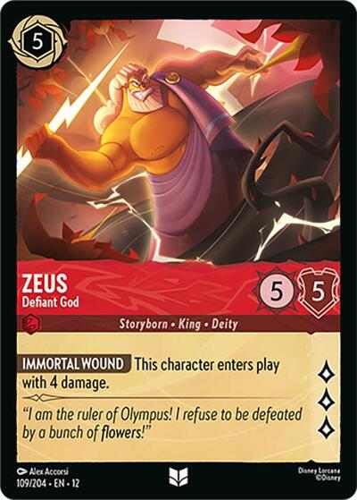 Zeus - Defiant God #109 Wilds Unknown
