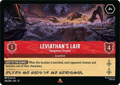 Leviathan's Lair - Dangerous Ground #136 Wilds Unknown