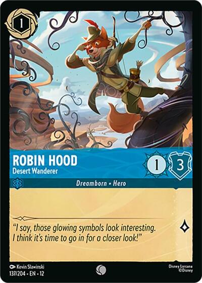 Robin Hood - Desert Wanderer #137 Wilds Unknown