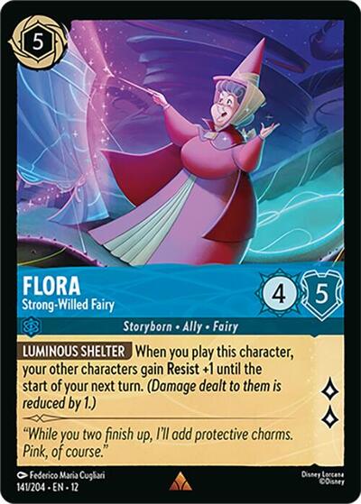 Flora - Strong-Willed Fairy #141 Wilds Unknown