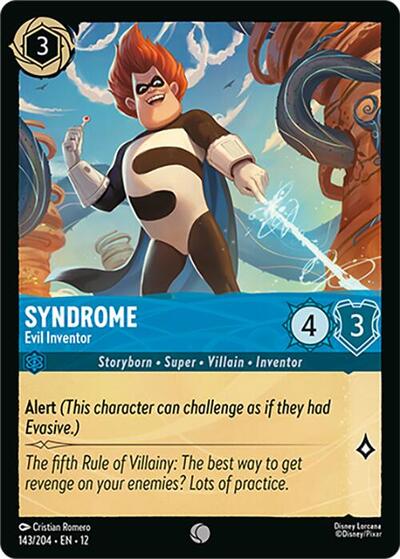 Syndrome - Evil Inventor #143 Wilds Unknown