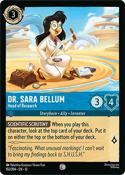 Dr. Sara Bellum - Head of Research #152 Wilds Unknown