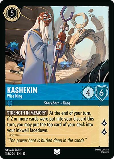 Kashekim - Wise King #158 Wilds Unknown