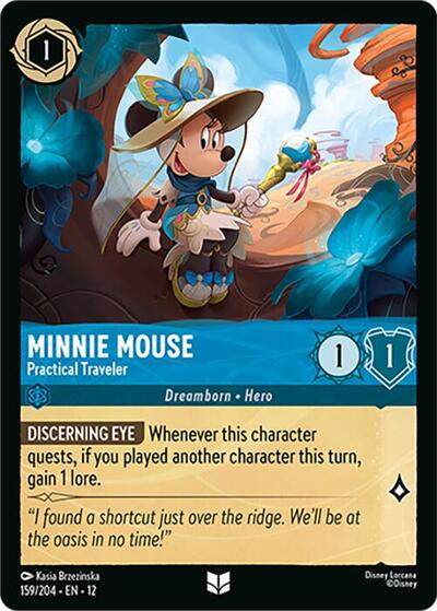 Minnie Mouse - Practical Traveler #159 Wilds Unknown