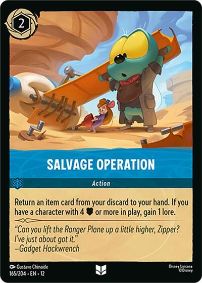 Salvage Operation #165 Wilds Unknown