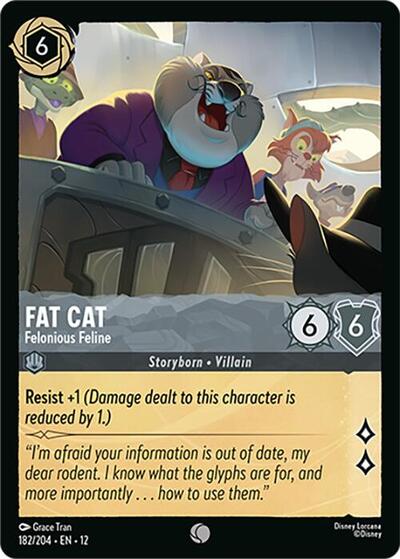 Fat Cat - Felonious Feline #182 Wilds Unknown