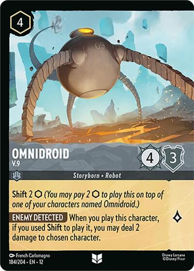 Omnidroid - V.9 (Foil) #184 Wilds Unknown