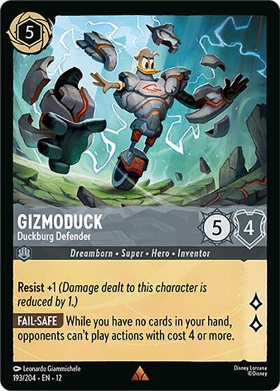 Gizmoduck - Duckburg Defender #193 Wilds Unknown