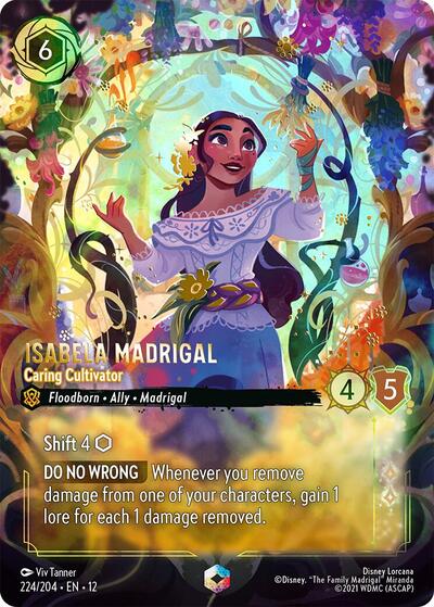 Isabela Madrigal - Caring Cultivator (Enchanted) #224 Wilds Unknown