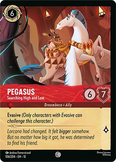 Pegasus - Searching High and Low (Foil) #106 Wilds Unknown