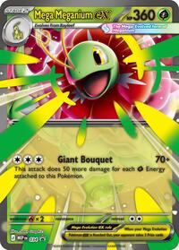Mega Meganium ex #34 Mega Evolution Promo