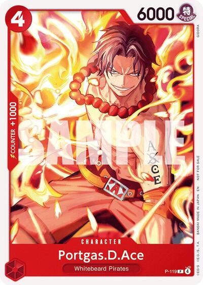 Portgas.D.Ace (Pirates Party 2026 Vol. 1) #P-119 One Piece Promotion Cards