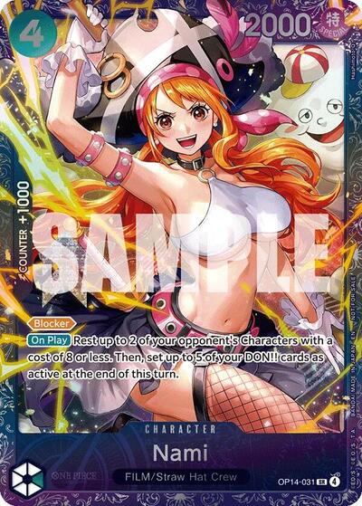 Nami (Treasure Cup May 2026) #OP14-031 One Piece Promotion Cards