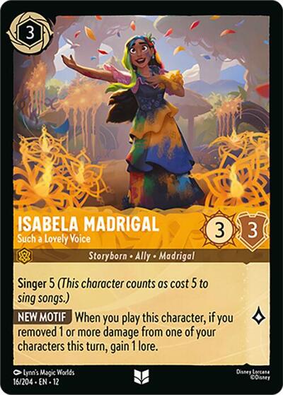 Isabela Madrigal - Such a Lovely Voice #16 Wilds Unknown