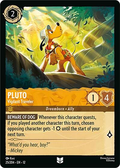 Pluto - Vigilant Traveler #25 Wilds Unknown