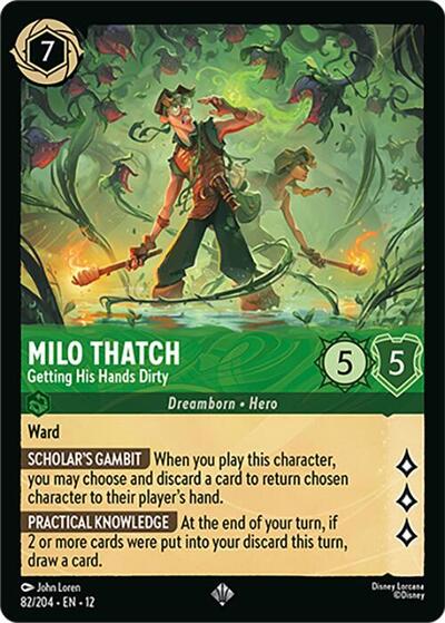 Milo Thatch - Getting His Hands Dirty #82 Wilds Unknown