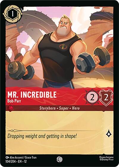 Mr. Incredible - Bob Parr #104 Wilds Unknown