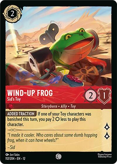 Wind-Up Frog - Sid's Toy #112 Wilds Unknown