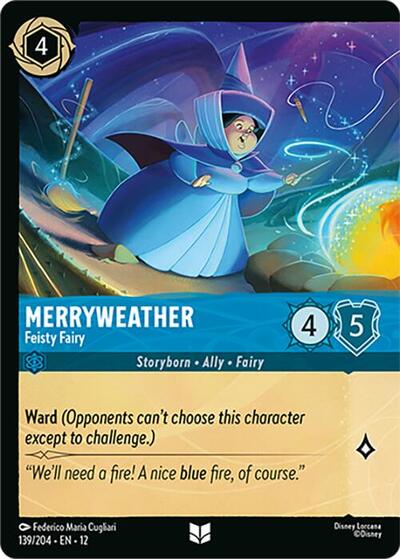 Merryweather - Feisty Fairy (Foil) #139 Wilds Unknown