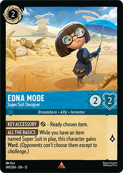 Edna Mode - Super Suit Designer #149 Wilds Unknown