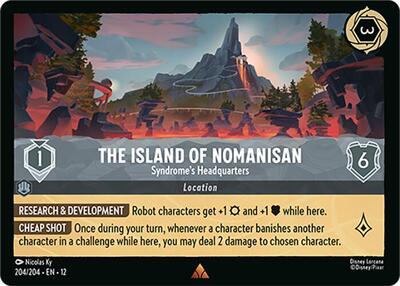The Island of Nomanisan - Syndrome's Headquarters #204 Wilds Unknown