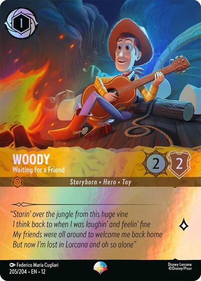 Woody - Waiting for a Friend (Epic) #205 Wilds Unknown