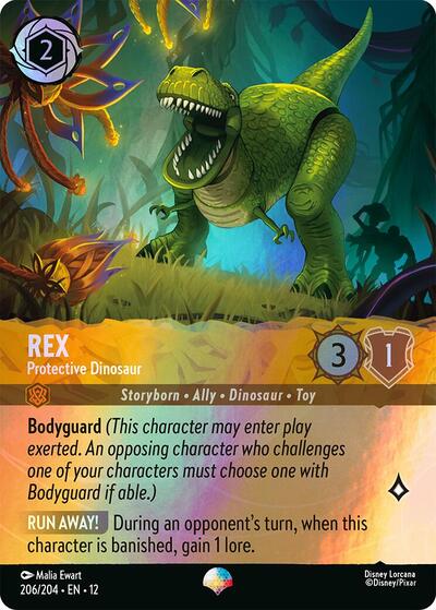 Rex - Protective Dinosaur (Epic) #206 Wilds Unknown