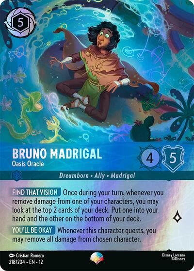 Bruno Madrigal - Oasis Oracle (Epic) #218 Wilds Unknown