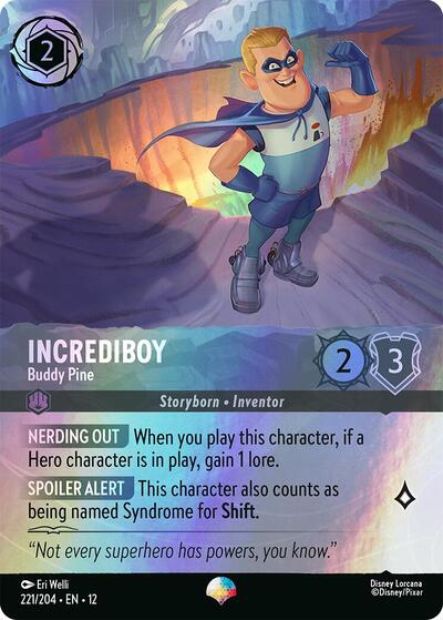 Incrediboy - Buddy Pine (Epic) #221 Wilds Unknown