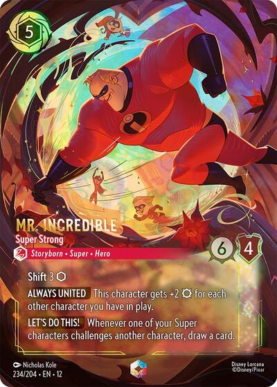 Mr. Incredible - Super Strong (Enchanted) #234 Wilds Unknown
