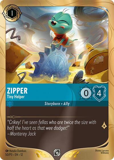 Zipper - Tiny Helper #50 Disney Lorcana Promo Cards