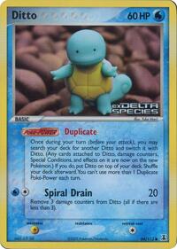 Ditto (Squirtle) #64 Miscellaneous Cards & Products