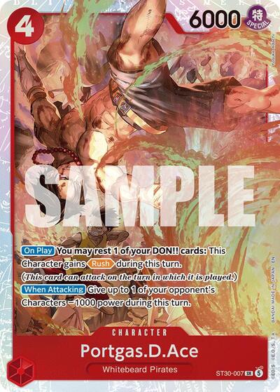 Portgas.D.Ace #ST30-007 Starter Deck EX: Luffy & Ace