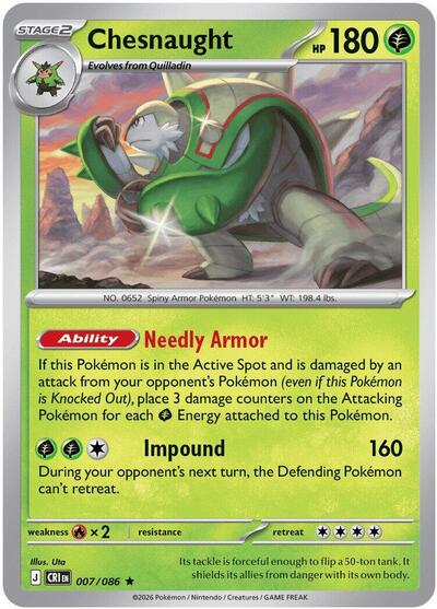 Chesnaught #7 Chaos Rising