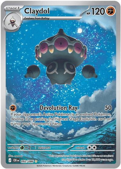 Claydol #92 Chaos Rising